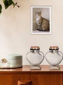 Pet Hair Memorial Bottle, Pet Hair Memorial, Dog & Cat Hair Memorial, Pet Memorial Urn - Multicolor - View 2