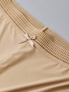 1pc Random Color Women Casual Shorts, Suitable For Outerwear, Anti-Flashing Women Briefs, Women Lace Patchwork Pajama Pants, Elegant & Fashionable, Soft & Comfortable Women Underwear - Multicolor - View 8