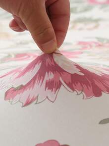 Vỏ bọc ghế sofa giường không tay vịn, in họa tiết, chất liệu polyester co giãn toàn diện, dệt kim từ lụa sữa, phù hợp cho mọi mùa. - Hồng - Xem 7