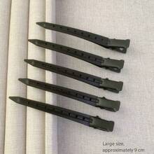 10pcs Hair Clips, Invisible Root Lift Clamps, Bangs Styling Clips, Makeup Artist Hair Styling Tools - 5 Large Black Ones - View 7