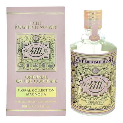  4711 Floral Collection Magnolia Unisex Eau De Cologne 100ml