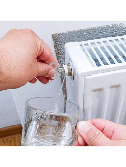 Durable Zinc Alloy Radiator Vent Key, Suitable For HVAC Valves, Adopts EU Standard Connection Thread, Fit For Pipe Maintenance, Neutral Compatibility, Ventilation Key