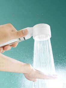 Fashionable Filtration Shower Head, 3 Switchable Spray Modes & Pause Function, Cartoon Decor Suitable For Home, Apartment And Hotel As Handheld Shower Head - Multicolor - View 11