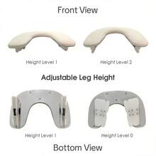 Foldable Manicure Hand Pillow With Phone Holder, 3-Level Adjustable Height, Soft & Comfortable, Waterproof - Multicolor - View 5