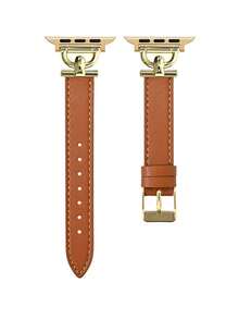 Dây đeo da tổng hợp hoàn toàn mới dành cho Apple Watch. Sang trọng và mỏng, có thể điều chỉnh độ dài, dễ sử dụng, thời trang và tinh tế, phù hợp với nhiều dịp khác nhau, và có khóa cài bằng thép không gỉ cao cấp. Được thiết kế đặc biệt dành cho nữ giới. Tương thích với dòng Ultra/11/10/SE/9/8/7/6/5/4/3/2/1 và tương thích với mặt đồng hồ 38/40/41/42/44/45/46/49 mm (Chỉ có dây đeo, không bao gồm đồng hồ và vỏ). - 38/40/41mm & 42mm (S10/11) - Xem 16