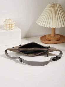 New Arrival Women's Large Capacity Multi-Function Canvas Chest Bag, Fashion Sports Phone Pouch, Casual Minimalist Waist Pack - Multicolor - View 5