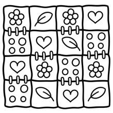 Comfortable Patterns: Adult And Children's Coloring Books, Bold And Simple, Large Designs, Relax Your Mind, Includes Cute Comfortable Patterns And Mandalas (Bold And Simple Coloring) - 我的毛絨朋友 - 查看 3
