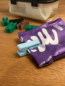 Plastic Food Sealing Clips, Bag Sealing Clips, Food Preservation Clips, Snack Bag Sealing Clips - Multicolor - View 4