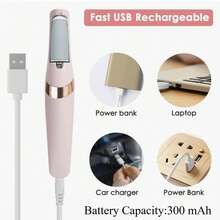 電動腳部磨腳器與死皮繭 제거器，自動足部護理工具，適用乾裂粗糙腳跟皮膚，女性足部美容護理套裝，夏季必備足部護理設備 - 多色 - 查看 9