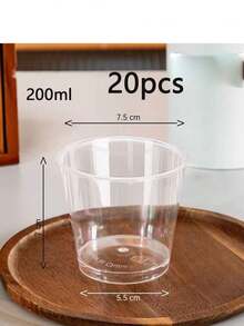 Mini Chocolate Strawberry Mousse Cup, Dessert Tasting Dome Cup, Sisters Gathering Afternoon Tea Dessert Cup - Transparent - View 8