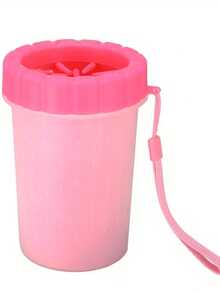 1pc Portable Pet Foot Cleaning Cup, Dog Cat Paw Cleaner Tool, 4.33in*3.54in - Multicolor - View 14