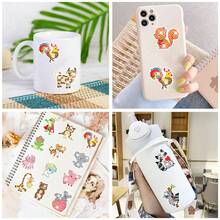 56pcs Diamond Painting Stickers, Cartoon Animal DIY Stickers For Freestyle Decoration - Sets - View 6