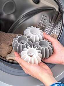 Reusable Laundry Pet Hair Cleaning Ball, Can Reduce Wrinkles And Shorten Drying Time - Multicolor - View 10