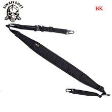 Tactical Rifle Sling 2 Point Modular Padded Quick Pull Tab Sling Camo Strap Tactical Military Gear Rifle Sling 2 Two Point Modular Padded Quick Pull Tab Sling Outdoor Hunting Airsoft Camo Strap - Black - View 12