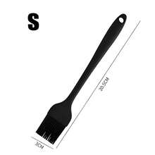 Bộ 2 cọ/1 cọ silicon chịu nhiệt cỡ lớn và rộng màu đỏ đen, dùng để phết dầu, bơ, sốt, nướng, nấu ăn và rửa bằng máy rửa chén. - Xem 13