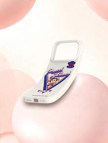 官方授权 Paul Frank 液态硅胶手机壳，卡通猴子和字母图案，全包覆式防摔保护摄像头盖，适用于 13/14/15/16/17 Pro Max - 彩色 - 查看 5