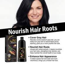 Hair Dye Shampoo 3-In-1 Herbal Formula For Gray Hair Coverage Long Lasting Ammonia-Free  Easy At Home Dye,Hair Care, Mother's Day Gift - Nhiều màu - Xem 7