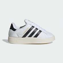 Adidas 男女皆宜的经典复古贝壳头休闲运动鞋 IE1435，适合春秋季穿着 - 白-黑 - 查看 1