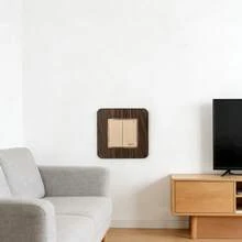 1pc/4pcs Acrylic Minimalist Single Switch Panel, Switch Protective Cover, Wall Decor Switch Sticker, Home Decor Switch Accessory - A - View 9