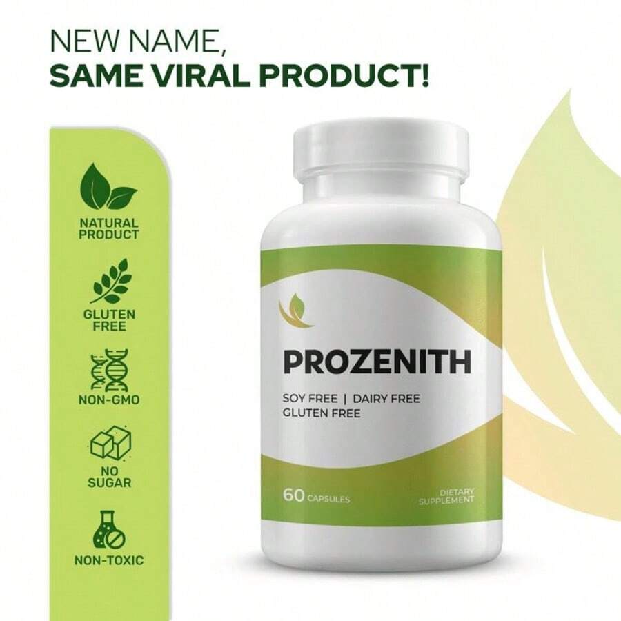 Prozenith - 100% Natural - 2 Caps/Day - Advanced BHB Formula - Healthcare Supplement - 200g - Xem 1
