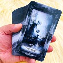 78-Card Tarot Deck Set, Dark Fantasy Style, Includes Guidebook, Suitable For Beginners To Advanced Players, Divination Tool, Card Game - Multicolor - View 4
