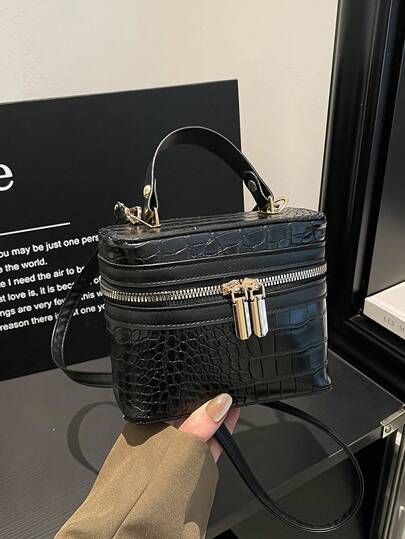 2026 New Mini Box Bag, Fashion Handbag, Shoulder Bag, Crossbody Bag, Bucket Bag