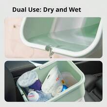 New Foldable Car Trash Can, Portable Retractable Garbage Bin, Mini Waste Bin - Garbage Can - View 3