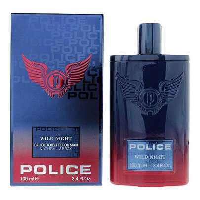 Police Wild Night For Men EDT 100ml With Free Fragrance Gift
