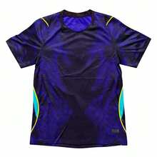 Brazil Thailand 1.1 Blue Embroidered Jersey, 2026 World Cup Fan Version. - 藍色 - 查看 2