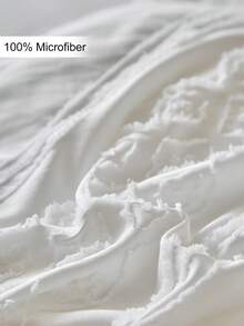 1 vỏ gối trang trí kiểu Boho màu trắng, chất liệu jacquard, có tua rua, kiểu dáng vintage farmhouse, thích hợp cho ghế sofa, trang trí nhà cửa, có thể giặt máy, phù hợp cho mọi mùa, là món quà tuyệt vời, không bao gồm ruột gối. - trắng - Xem 5