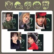 独家“KEONHO JUHOON” CO/R/TI/S 卡片，装饰卡，粉丝收藏品，粉丝见面会礼物，演唱会应援棒 - 彩色 - 查看 12