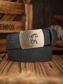 新款西部风格PU皮革腰带，“成功在等着你”设计，男女款均有多种尺寸和颜色可选 - 馬兒走邊帶 - 查看 14