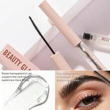beauty glazed Lightweight Waterproof Sweat-Resistant Quick-Drying Transparent Eyebrow Styling Gel, Shaping And Defining Natural Eyebrow Makeup - Clear - View 3