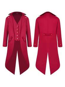 Men Cosplay Clothing - Red Tuxedo - View 7