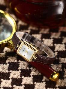 1pc Women's Minimalist Casual Quartz Wrist Watch, Suitable For Daily Wear - one-size - View 5