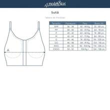 Sutiã Com Faixa Prótese Silicone Alça 84015F Modelleskin - Nu - Visão 9