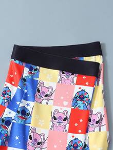 Disney 3条装卡通涂鸦印花男士内裤，松紧腰带男士平角内裤 - 彩色 - 查看 4