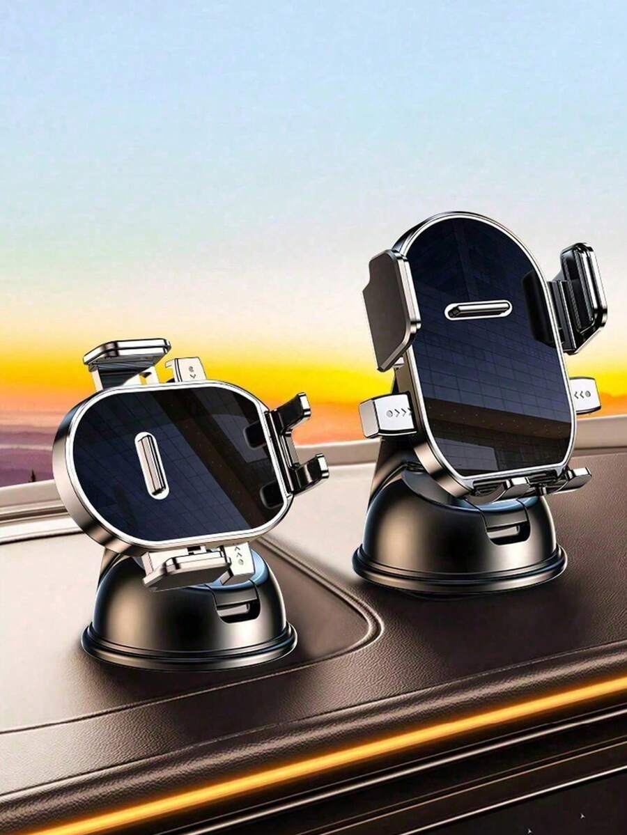 Giá đỡ điện thoại trên ô tô xoay 360° kiểu cốc hút có thể điều chỉnh, đế cốc hút tự khóa, thiết kế chống sốc, giá đỡ định vị xoay đa chức năng và giá đỡ điện thoại đa năng, quà tặng mùa xuân