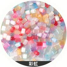 200pcs Grade A Healing Gemstone Opal Beads Sunstone Beads 4x6mm Oval Beads Cymophanite Beads Synthetic Cat's Eye Beads Energy Stone Round Loose Beads Semi-Precious Crystal Beads For Jewelry Making DIY Bracelet Necklace - 4x6mm-220pcs - View 20