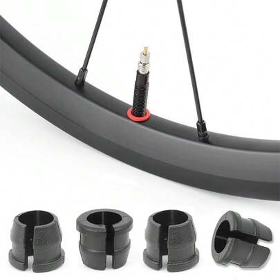 VXM Adaptador de válvula para bicicleta, adecuado para bicicleta de montaña, bicicleta de carretera, convierte la válvula Presta a válvula Schrader