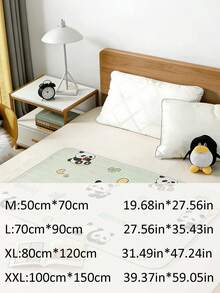 可重复使用防漏卫生巾，防水可洗床垫保护垫，适用于女性经期、尿失禁、遗尿以及成人/老年人使用。 - 彩色 - 查看 10