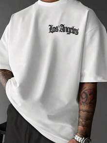 [L0s Angeles Dodgers Merchandise T-Shirt] A Must-Have Outdoor Sports T-Shirt For Baseball Fans | High-Quality Thick, Loose-Fitting T-Shirt - 白3 - 查看 1