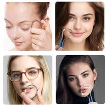 1件装女士面部脱毛器。可去除上唇、下巴、面部或颈部多余毛发。采用弹簧式脱毛设计，轻松去除难看的毛发。 - 藍色 - 查看 3