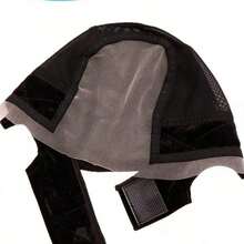 Lace Velvet Wig Headband Mesh Cap Breathable  Elastic Headgear Accessory Managing Loose Hair - Black - View 3