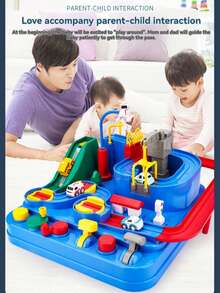 Train Crossing Adventure Car Parking Playset, Popular Network Celebrity Same Style, Children's Toy, Birthday Gift, Interactive Educational Toy - Car Adventure - View 7