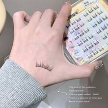 2026 New Gege Bear Segmented False Eyelashes, Beginner-Friendly, Natural Look, Ideal Valentine's Day Gift, Easy To Wear Daily Eye Makeup - View 7