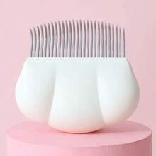 1/2pcs Pet Grooming Massage Brush, Designed To Easily Remove Cat Loose Hair With One-Click, Groom, Clean, Relieve Stress, Improve Fur Health - Multicolor - View 13