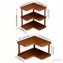 1 hộp đựng hình tam giác, thiết kế nhiều tầng giúp cất giữ hiệu quả các phụ kiện cà phê, cốc, đồ dùng nhà bếp, v.v. Tạo một góc cà phê ấm cúng, biến các góc nhà thành khu vực lưu trữ và trưng bày, thiết thực và phong cách, mang lại sự gọn gàng và thanh lịch cho góc bếp hoặc phòng khách. - Xem 6