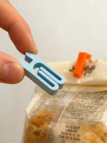 10个装食品密封夹，轻便耐用，厨房工具，用于密封食品袋 - 3D密封夾 - 查看 6