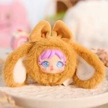 1 pieza Caja ciega de Aimee Rabbit, lindo colgante de muñeca de conejo de caramelo de ABS, 8 estilos regulares + 2 estilos ocultos, regalo coleccionable y lindo para niñas (caja ciega, bolsa misteriosa), sin peluche - Selecciona al azar una muñeca linda - Ver 6